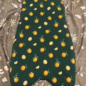 Brand New Kyte BABY Green and Orange Kids Pajamas Sleep Sack